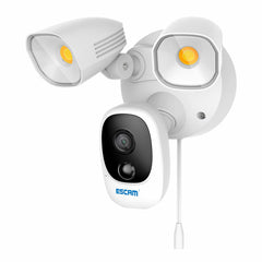 Solar Powered Floodlight 1080P Wireless Battery 1000LM Floodlight Cloud Storage Camera