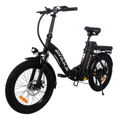 18.2Ah 48V 500W Recommended Top Speed 25KM/H Electric Bicycle Max Speed 32Km/h 20*3.0 Fat Tire 70-80km Mileage Range Max Load 120kg