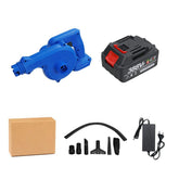 1600W 20000rpm 2-in-1 Electric Cordless Air Blower Blowing Tool Suction Machine with/without Battery