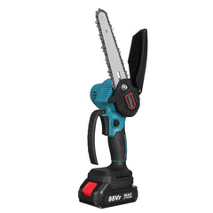 6Inch 88VF Portable Electric Pruning Chain Saw Rechargeable Small Woodworking Chainsaw