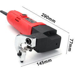 500W Electric Scissor Metal Sheet Cutter 2.5mm Cutting Secateurs For Iron Steel Plate