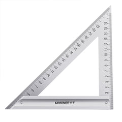 120/180mm Metric Triangle Angle Ruler Stainless Steel Woodworking Square Layout Tool
