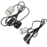 1.8M Reptile Ceramic Emitter Heating Lighting Lamp Bulb Holder Switch