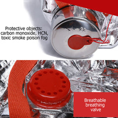 Safety Self-rescue Gas Mask Filtering Respiratory Protective Devices