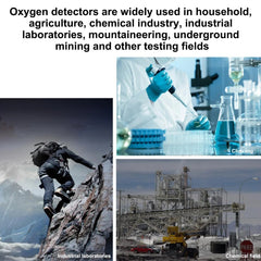 Portable Oxygen Tester Detector Digital Smart Sensor Oxygen Meter Handheld Oxygen Water Quality Tester Dissolved Oxygen Analyzer