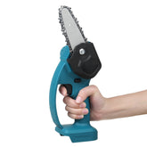 4-Inch 24V Cordless Electric Chainsaw Protable Tree Branch Wood Cutting Saw
