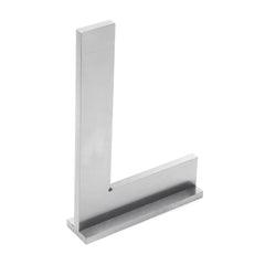 150x100mm Stainless Steel 90° Angle Ruler - High Precision Tool for Verticality Check & Layout Work, 1pc