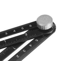 Universal Locator Angularizer Ruler Multi Angle Measurement Rule Foldable Tools Alloy