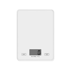 Digital Kitchen Toughened Glass Scale 1g/5kg Food Scale Ultra Slim Tempered Glass LCD Display Kitchen Baking Mesuring Tool