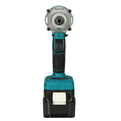 18V Power Tool Combo Kit 800N.m 6200rpm Electric Wrench and 125mm Cordless Angle Grinder