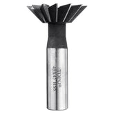 55 Degree 40-60mm HSS Straight Shank Dovetail Groove Slot Milling Cutter End Mill CNC Bit