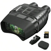 High-Performance Digital Night Vision Binoculars with 7 IR Levels, HD Image/Video, 1300FT Range, Manual Focus