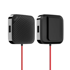 36W 4-Port Passenger Car Charger Fast Charging with 2 USB Ports 1.5M Cable