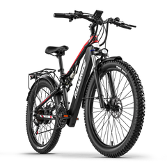 48V 17AH 1000W Recommended Top Speed 25KM/H 27.5*2.4 Inch Electric Bicycle 80-90KM Mileage Range Max Load 120KG