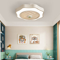 36W 110/220V Ceiling Fan with Lighting LED Light Stepless Dimming Adjustable Wind Speed Remote Control