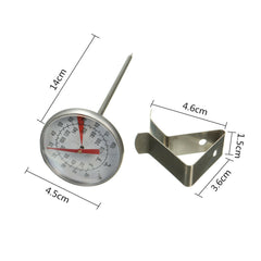 Clip On Metal Dial Food Thermometer Gauge -10-100 For Candle/ Soap/ Jam Making DIY Tools Kit