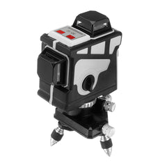 3D 12 Line Blue Light Laser Level LCD 360 Rotary Self Leveling Cross Measuring Tool