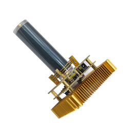 110V-220V Music Tesla Blue Coil Gold Base Finished Product Wireless Transmission Sound Power Model