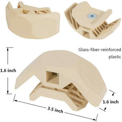 8PCS Wood Clamp Panel Connectors Right Angle Clip Set for Creative DIY Furniture