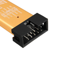 3.3V 5V XTW ST-LINK V2 STM8/STM32 Simulator Programmer Downloader Debugger 500MA Fuse Short Circuit Protection