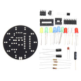 3Pcs Lucky Turntable Electronic DIY Kit Soldering Practice Circuit Board Experiment Training Parts