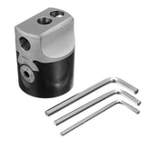 2 Inch Boring Head 50mm Lathe Milling Tool Holder for 12mm Boring Bar