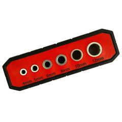 Hole Guide Circular Pipe Punching Locator - Accurate Drilling Tool with Anti-Slip Design, Lightweight & Durable for Woodworking