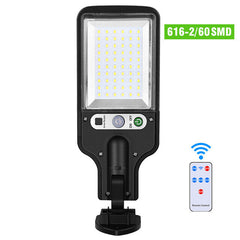 3 Light Mode LED Solar Street Light Outdoor Waterproof Motion Sensor Security Lighting for Garden Patio Path Yard