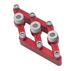 Drill Guide Jig Set for Vertical Hole Drilling, Aluminum Alloy, 3-10mm Bushings, Corrosion Resistant