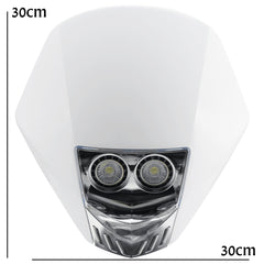 12V 35W Motorcycle LED Headlamp Headlight For EXC XCF SX F SMR Dirt Bike