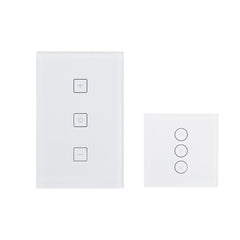 WIFI Smart Dimmer Light Wall Switch Touch Remote Control Work with Alexa/Google Home