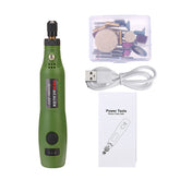 10W Cordless Electric Grinder Drill 5000-15000rpm USB Rotary Tool Drill 3 Gears Grinder Pen Engraving Sander Kit