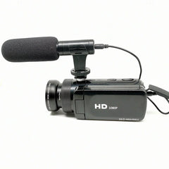 HD Digital Camera 16 Million Pixel Handheld DV Camcorder with Microphone Wide-angle Lens Video Camera