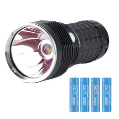 5400LM 1122M Strong LED Flashlight with 4Pcs Astrolux E1825 2500mAh 18A 3.7V 18650 Li-ion Battery