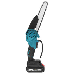 8 Inch 3000W 88VF Brushless Electric Saw Chainsaw Pruning Saws Woodworking Cutting Tool