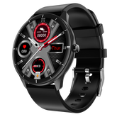 1.28 inch Large Round Display Real-Time Body Temperature Detection Heart Rate Blood Oxygen Pressure Monitor 45 Days Long Standby BT5.0 Smart Watch