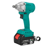 22890mAh 388VF 850N.m Brushless Impact Wrench Cordless Handheld Electric Wrench W/ 1/2 Battery 18V Battery