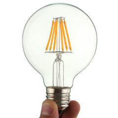 6W Warm White LED Filament Retro Bulbs 220V