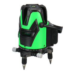 5 Line Laser Level Green Light Self Leveling 3D 360 Rotary Cross Measure Tools