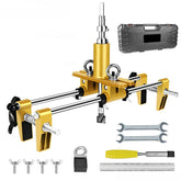 Jig Kit for Door Lock Mortiser - Metal Bracket, Drilling Rig, Tool Heads, Wrenches, Easy Operation, Lightweight, 11 lb
