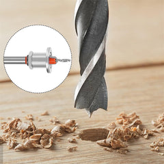5-Piece Countersink Drill Bit Set, YG8 Alloy & Carbon Steel, 90° Precision, Multi-Size for Wood & Plastic Drilling