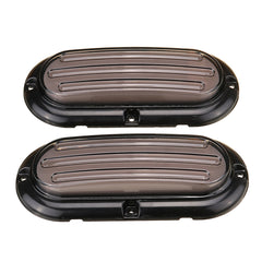 2Pcs 10-30V 74 LED Trailer Truck RV Brake Tail Light Turn Signal Strobe Lamp