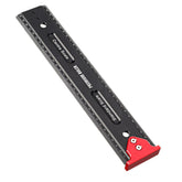 Marking T Ruler: Durable Measuring Tool with Hook Stop for High Precision Woodworking - Portable Carpentry Tool