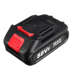 6" 88VF Electric Chain Saw Rechargable Chainsaws One-handed Lithoum Battery Wood Cutter EU Plug