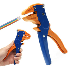 2 in 1 0.25~6mm Automatic Cable Wire Stripper Cutter Pliers Crimper Crimping Tool