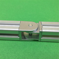 Movable Hinge Industrial Aluminum Extrusions Fittings Arbitrary Angle Connector for 2020 Aluminum Profiles pack4