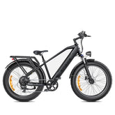 48V 16Ah Electric Bike, 250W Motor, 25KM/H Top Speed, 26*4.0 Inch Fat Tire, 120-140KM Range, All-Terrain Mountain E-Bike