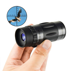 8x20 Mini Monocular Pocket Prime Monocular Handheld Telescope with Carrying Bag