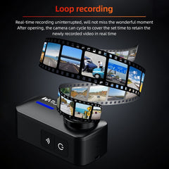 Outdoor 4K 30FPS WiFi Sports Camera - 125° Wide, Anti-Shake, 98FT Waterproof for Travel & Action