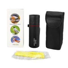 30x25 Mini Monocular Pocket Prime Monocular Handheld Telescope with Carrying Bag for Hiking Camping Wildlife Observation Moon Sports Game Concert Watching